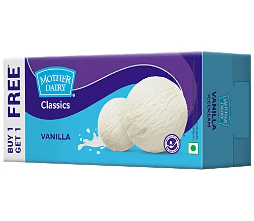 Mother Dairy Vanilla Ice Cream